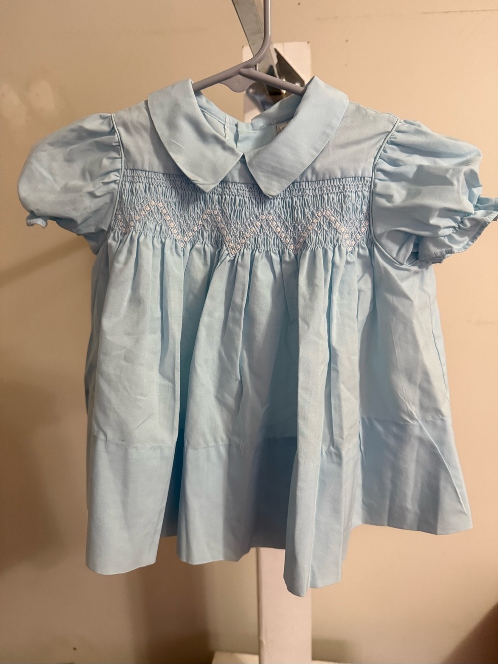 Vintage Little Angel Smocked Dress